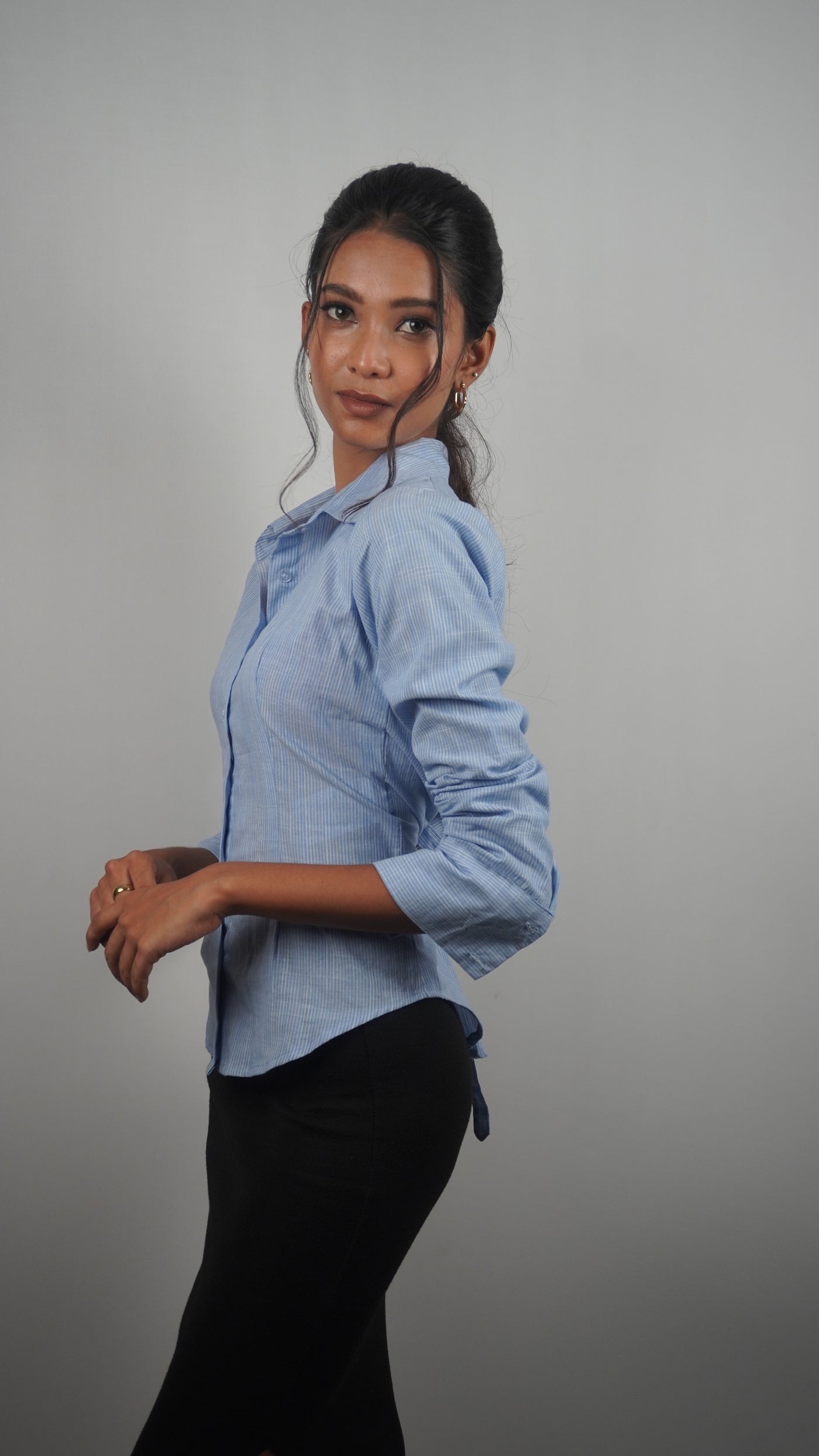 IT GIRL grey shirt
