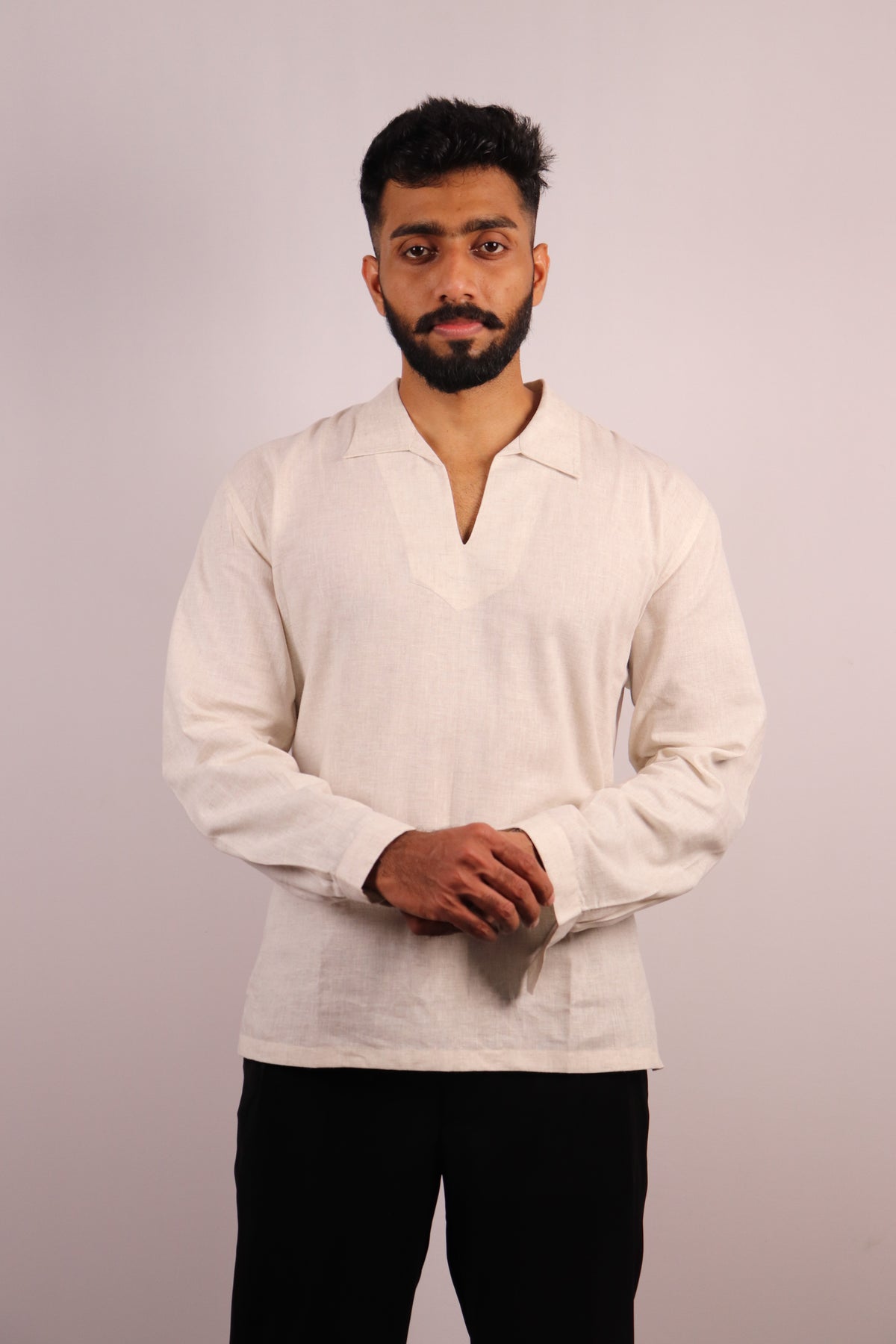 Veera Beige short kurta