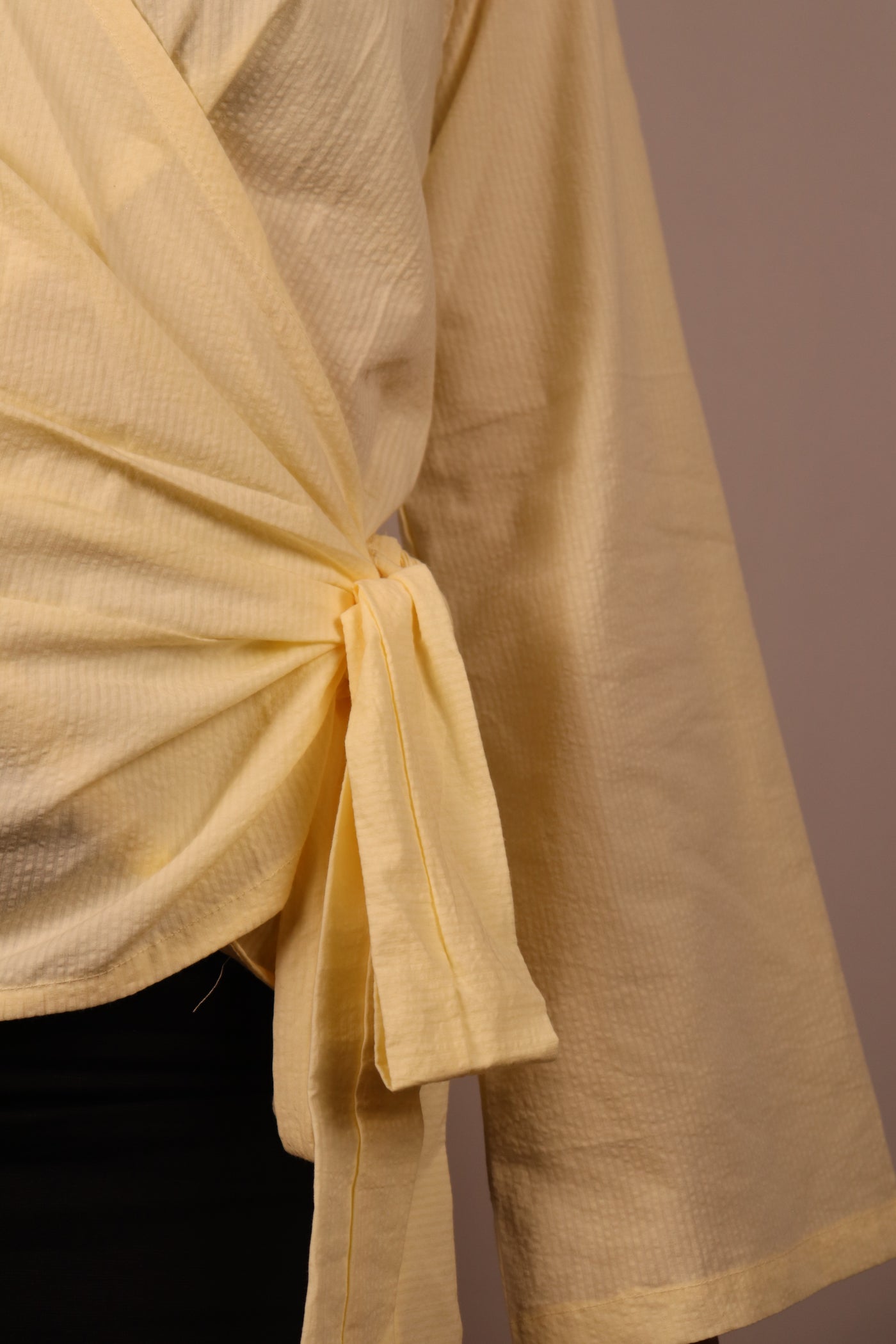 Buttercream Side Bow Shirt