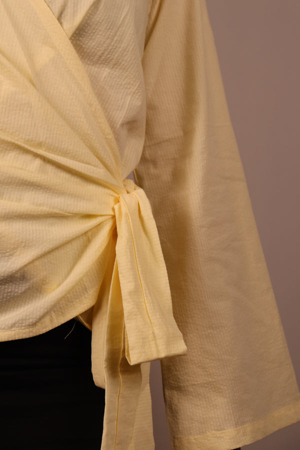 Buttercream Side Bow Shirt